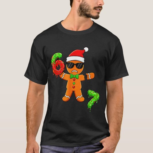 67 Christmas Oh Snap Gingerbreadman 6 7 Meme Xmas  T-shirt (Voorkant)