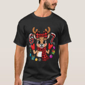 67 Christmas Outfit Women Meme Reindeer Six Seven  T-shirt (Voorkant)