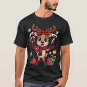 67 Christmas Outfit Women Meme Reindeer Six Seven  T-shirt (Voorkant)
