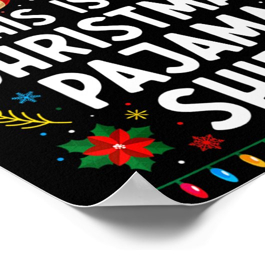 67 Christmas Pajama Shirt 6 7 Funny Meme Teen Boys Poster (Hoek)