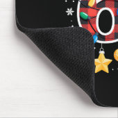 67 Christmas Red Plaid 6 7 Six Seven Boys Christma Muismat (Hoek)