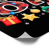 67 Christmas Red Plaid 6 7 Six Seven Boys Christma Poster (Hoek)