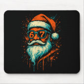 67 Christmas Santa Face 6 7 Meme Six Seven Teen Bo Muismat (Voorkant)