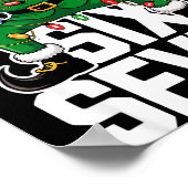 67 Christmas Six Seven 6 7 Meme Funny Dabbing Elf  Poster (Hoek)