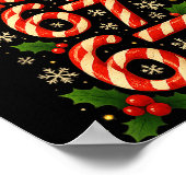 67 Christmas Tree Candy Cane Holiday Six Seven Mem Poster (Hoek)