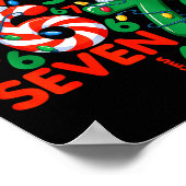 67 Christmas Tree Candy Cane Holiday Six Seven Mem Poster (Hoek)