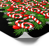 67 Christmas Tree Candy Cane Holiday Six Seven Mem Poster (Hoek)