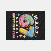 67 Countdown Happy New Year 2026 Funny Donut Numbe Fleece Deken (Voorkant (Horizontaal))