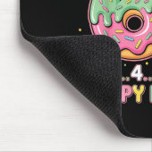 67 Countdown Happy New Year 2026 Funny Donut Numbe Muismat (Hoek)