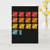 67 Counting Math Teacher Mathematics 67th Number  Kaart (Gele Bloem)