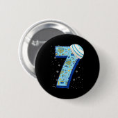67 Couple Hanukkah Matching Six Seven Meme Jewish  Ronde Button 5,7 Cm (Voorkant /achterkant)