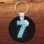 67 Couple Hanukkah Matching Six Seven Meme Jewish  Sleutelhanger (Voorkant)
