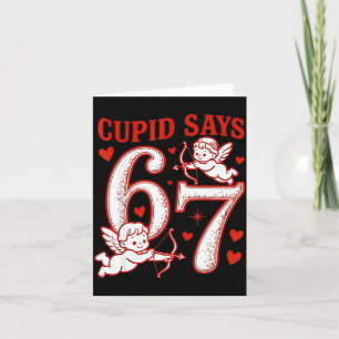 67 Cud Zegt Six Seven 6 7 Meme Jongens Meisjes Val Kaart