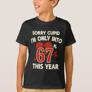 67 Cupid Valentijnsdag Meme, Grappige Anti-valenti T-shirt
