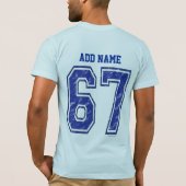 67 Custom Jersey T-shirt (Achterkant)