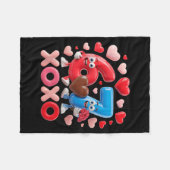 67 Cute Six Seven Gen Meme Couple Anniversary Vale Fleece Deken (Voorkant (Horizontaal))