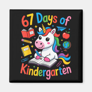 67 dagen kleuterschool leuk eenhoorn voor leraren  magneet