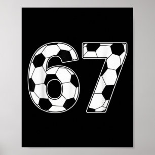 67 Dagen School Docenten Studenten Voetbal  Poster