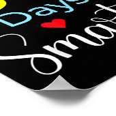 67 Dagen School Grappig 67 Dagen Slimmer Student T Poster (Hoek)