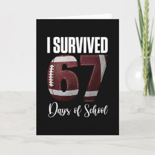 67 dagen school leraren studenten voetballen  kaart