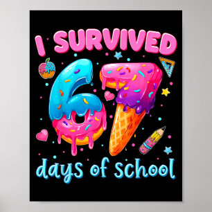 67 dagen school overleefde ik leraren studenten 10 poster