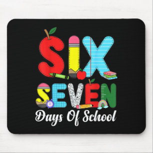 67 Dagen School Shirt Leraar Kinderen Grappig 67 M Muismat