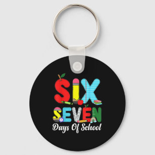 67 Dagen School Shirt Leraar Kinderen Grappig 67 M Sleutelhanger