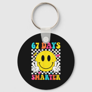67 dagen slimmer Grappige zes zeven 6 7 meme Gen A Sleutelhanger