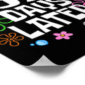 67 Days Later Happy 100 Days Of School Student Tea Poster (Hoek)