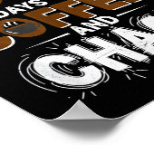 67 Days Of Coffee Teachers Retro School Six Seven  Poster (Hoek)