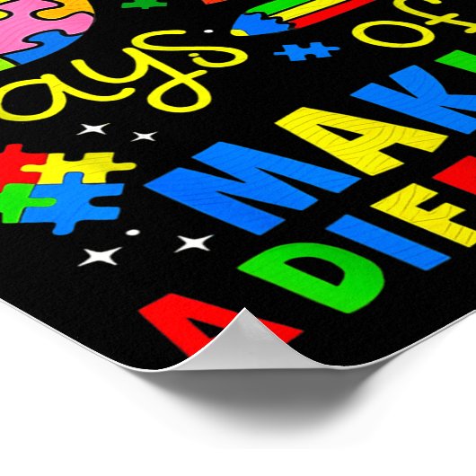 67 Days Of Making A Difference Funny Teacher Stude Poster (Hoek)