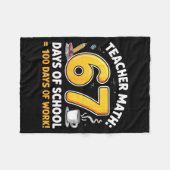 67 Days Of School = 100 Funny Six Seven Meme Teach Fleece Deken (Voorkant (Horizontaal))