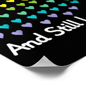 67 Days Of School And Still Loving It Rainbow Hear Poster (Hoek)