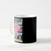 67 Days Of School Cool Teacher Design Koffiemok (Voorkant links)