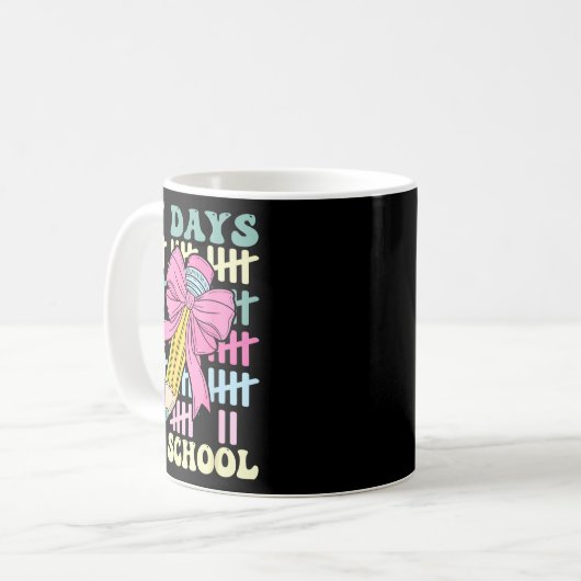 67 Days Of School Cool Teacher Design  Koffiemok (Voorkant links)
