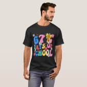 67 Days Of School Coquette Bow Students Teachers 1 T-shirt (Voorkant volledig)