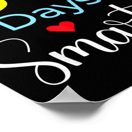 67 Days Of School Funny 67 Days Smarter Student Te Poster (Hoek)