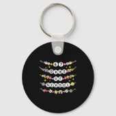 67 Days Of School Funny 67 Teachers Girls Bracelet Sleutelhanger (Voorkant)