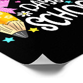 67 Days Of School Girls Coquette Bow 67th Day Of S Poster (Hoek)