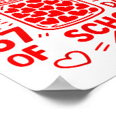 67 Days Of School Loved My Cl Funny Valentine Teac Poster (Hoek)