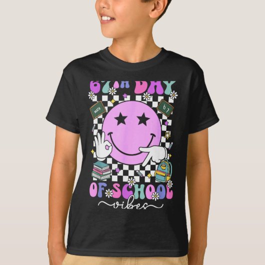 67 Days Of School Meme 100th Day Of School Vibes S T-shirt (Voorkant)