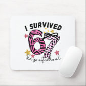 67 Days Of School Nk Leopard Girl Glam Zebra Muismat (Met muis)