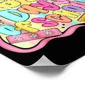 67 Days Of School Preppy 67th Day Of School Teache Poster (Hoek)