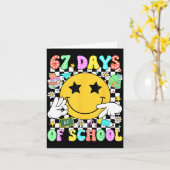 67 Days Of School Six Seven 67 Days Smarter Teache Kaart (Gele Bloem)