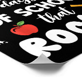 67 Days Of School That Rocked  Poster (Hoek)