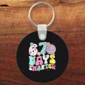 67 Days Smarter 67 Days School Teacher Students Me Sleutelhanger (Voorkant)