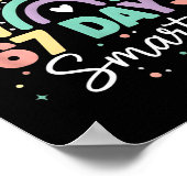 67 Days Smarter Funny Dragon Rainbow Kids 67 Meme Poster (Hoek)