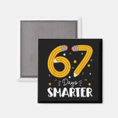 67 Days Smarter Gen Alpha Slang 67 Meme Teachers S Magneet (Voorkant / Achterkant)