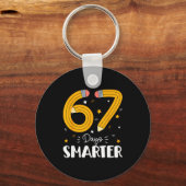 67 Days Smarter Gen Alpha Slang 67 Meme Teachers S Sleutelhanger (Voorkant)