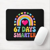 67 Days Smarter Happy Teacher Back To School Celeb Muismat (Met muis)